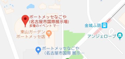 ポートメッセ名古屋の地図